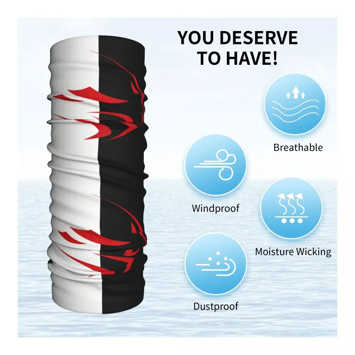 Леопардовый крутой шарф шейный платок маска для лица из полиэстера