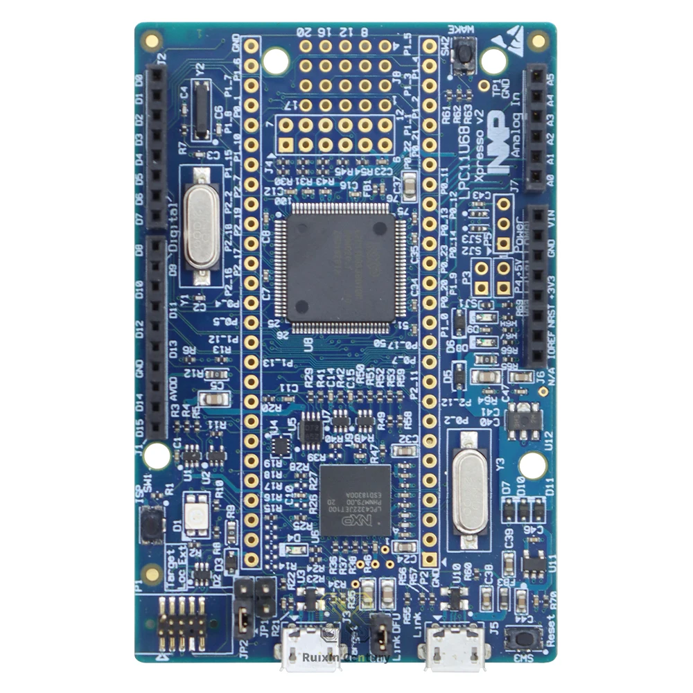 Фото Плата разработки FOR OM13056 LPC1549 LPCXpresso MCU, 72 МГц, ARM Cortex-M3, 32-бит, 256 КБ Flash, 36 КБ SRAM, отладчик JTAG SWD №1