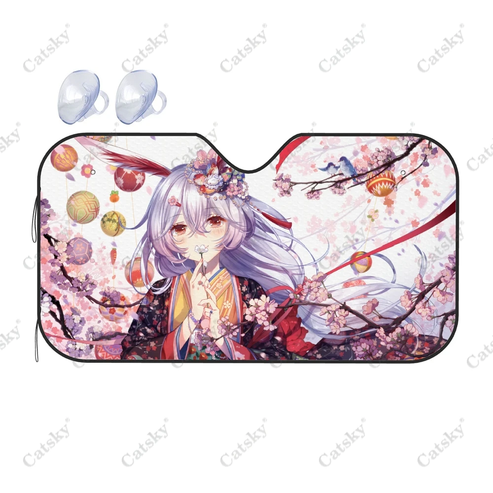 

Аниме Honkai ударные пользовательские автомобильные Аксессуары лобовое стекло Солнцезащитный козырек складной солнцезащитный козырек Защита от УФ Солнца козырек щит для внедорожника грузовика