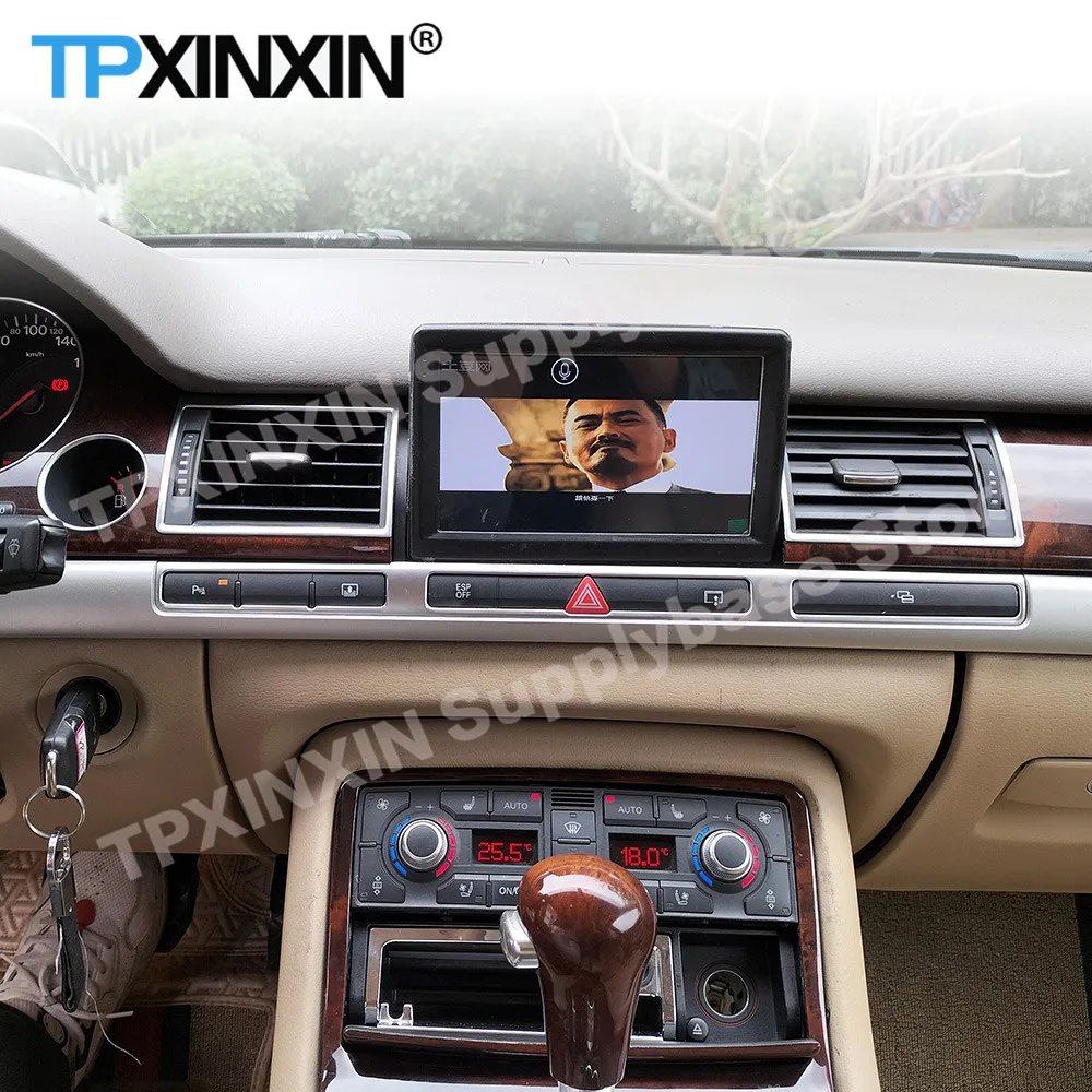 Автомобильный радиоприемник стереоприемник Android 10 для Audi A8 2004 2005 2006 2007 2008 2009 2010 2011