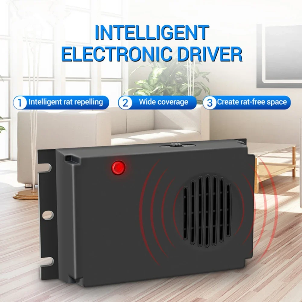 Ультразвуковой отпугиватель мышей нетоксичный Репеллент для с питанием от