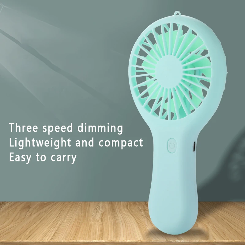 Mini Handheld Small Fan with Low Noise Compact and Portable USB Charging Port Three Speed Adjustable Small Fan Mini Handheld Small Fan with Low Noise Compact and Portable USB Charging Port Three Speed Adjustable Small Fan