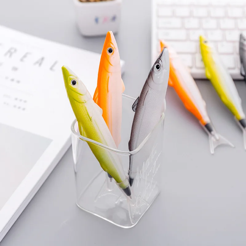 

Novelty Fish Pen Stationery Ballpoint Pen Office School Supply Funny Lovely Pens Students Creative Gifts