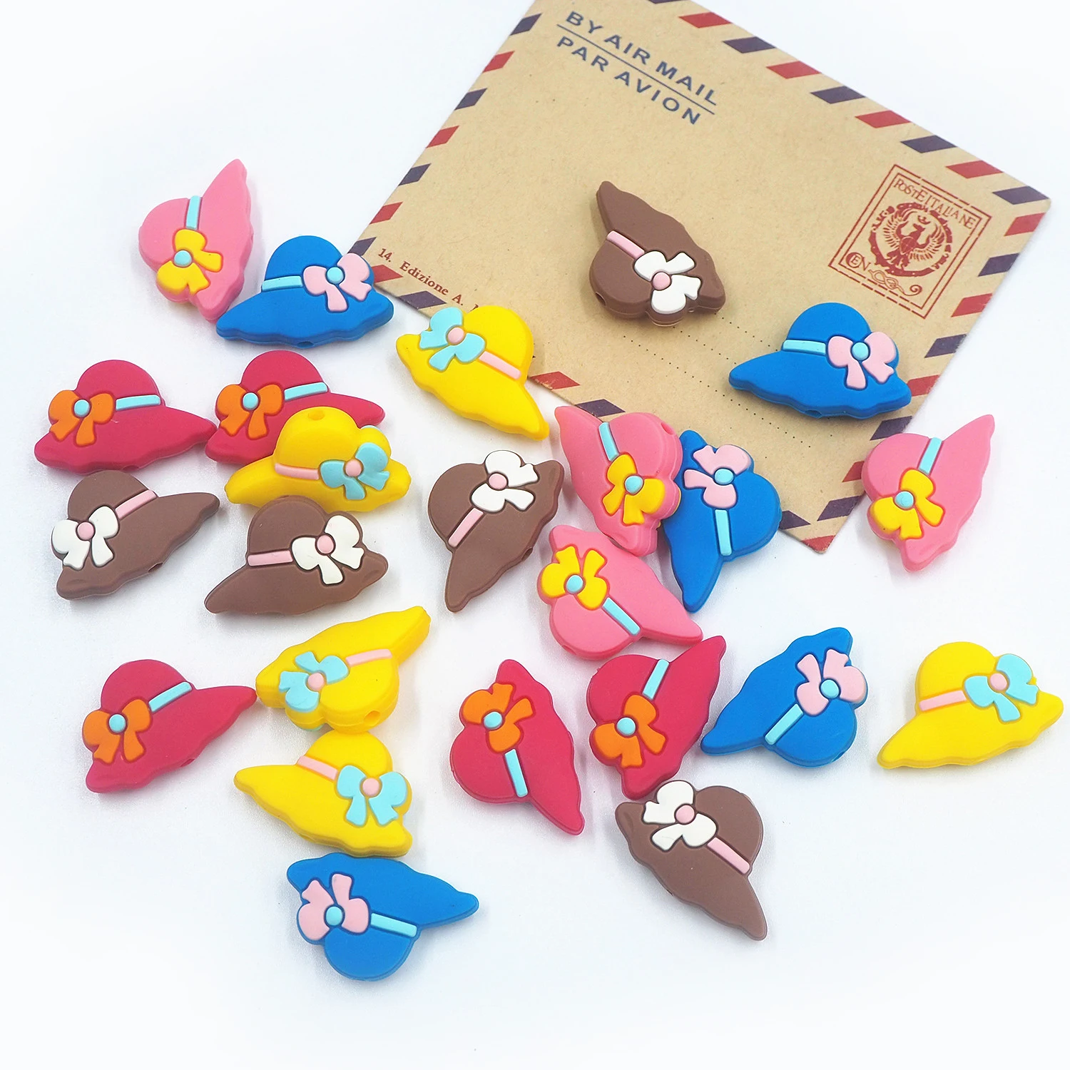 10 шт. силиконовые бусины Chenkai для изготовления ручек