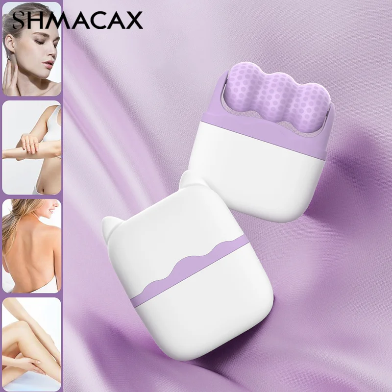 Холодный двухсторонний ролик 2-в-1 массажное устройство для ледяной терапии