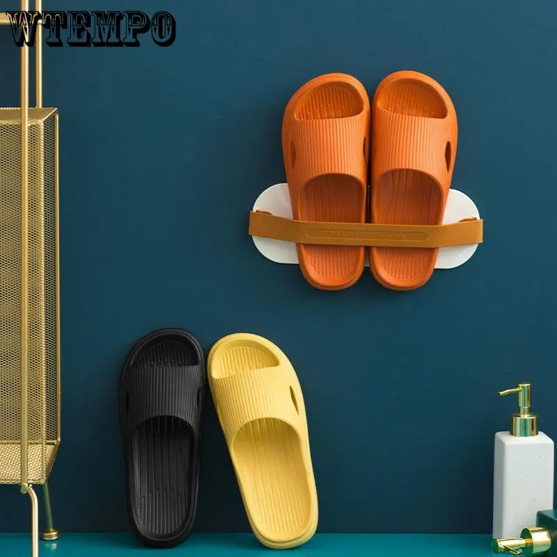 WTEMPO Women Bathroom Shower Slippers Couples Home Soft Sole Non Slip Slides EVA Anti-Slip Indoor Shoes Wholesale Dropshipping