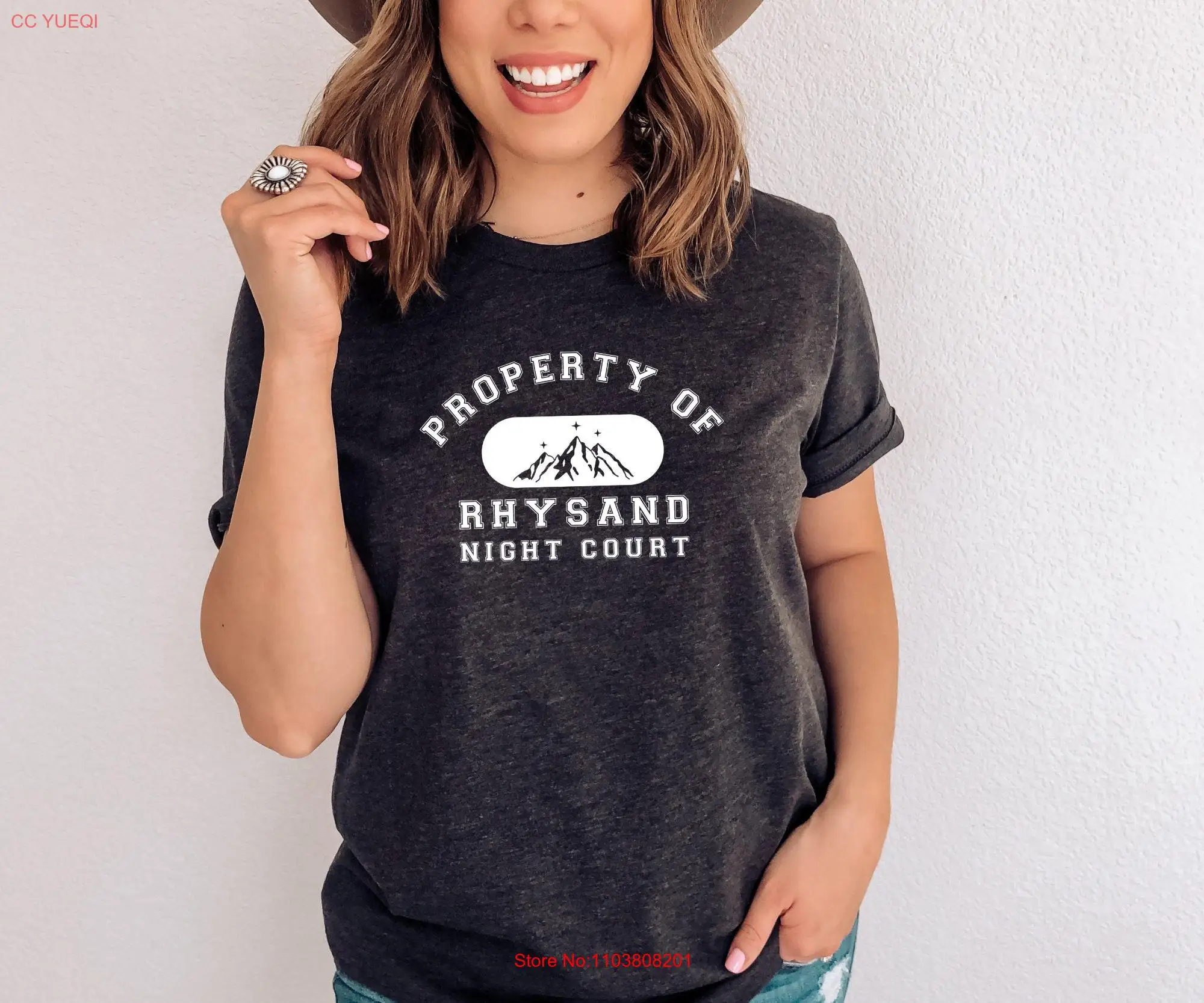 Athletic Jersey Style T Shirt Gym Night CourT Bat Boys Bookish ACOTAR ACOMAF Feyre Fantasy book rhysand