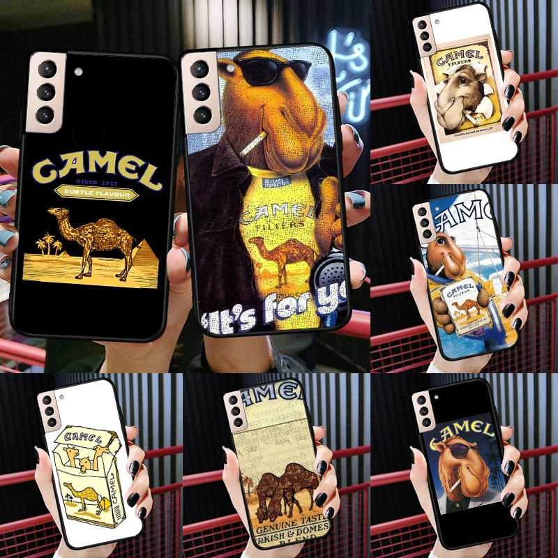 

cigarette brand camel Cover For Samsung Galaxy J4 J6 Plus A6 A8 A7 A9 J8 2018 A3 A5 J1 J3 J7 J5 2016 2017 Case