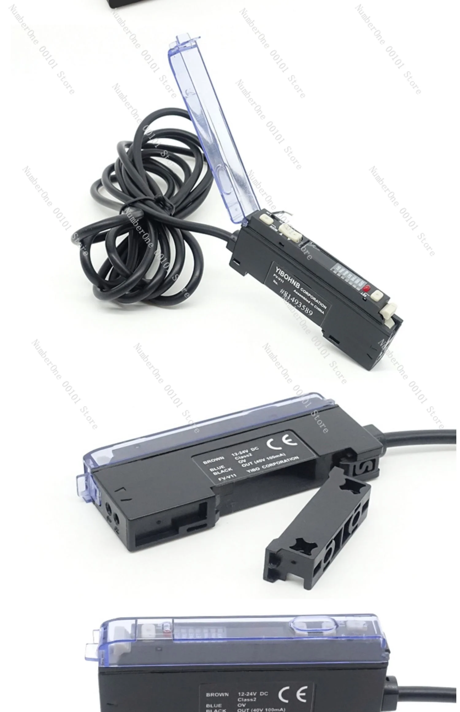 FV-V11 цифровой волоконный усилитель оптоволоконный датчик диффузное отражение