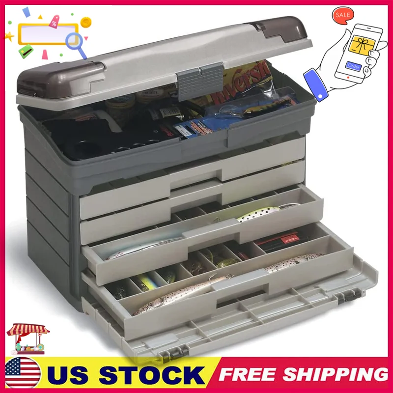 

Outdoor Fishing Tackle Boxes Plano Four Drawer Tackle System, Premium tackle storage and tool organization