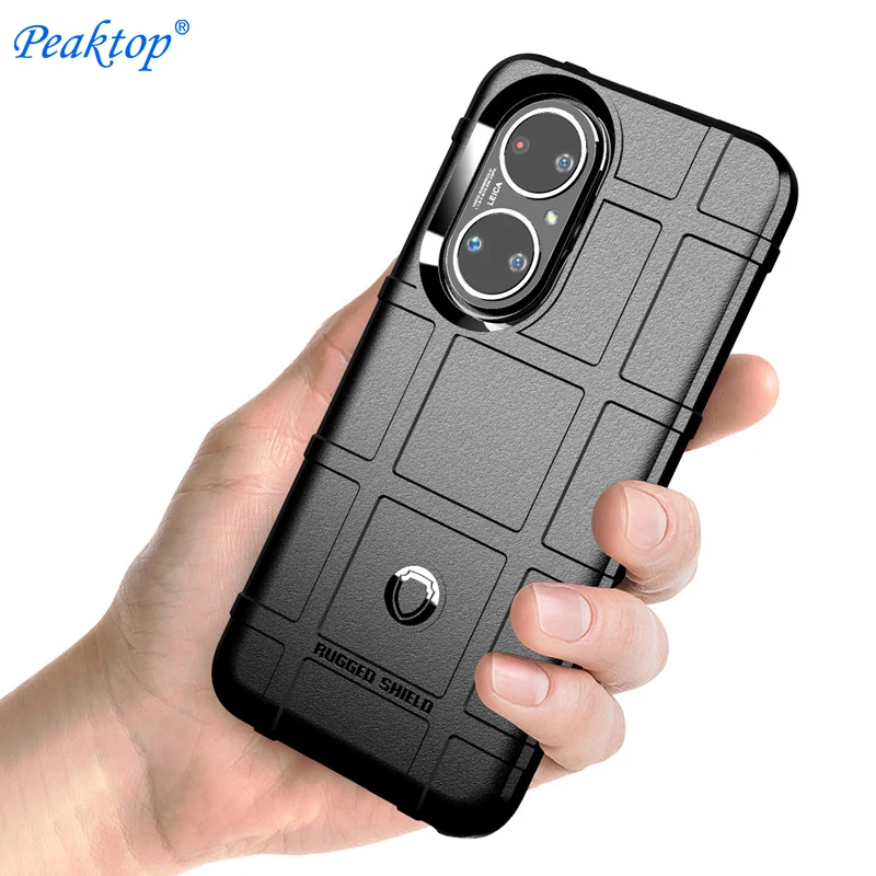 

Армированный чехол для Huawei P50, прочный силиконовый защитный чехол в стиле милитари, чехлы для телефонов Huawei P50 Pro