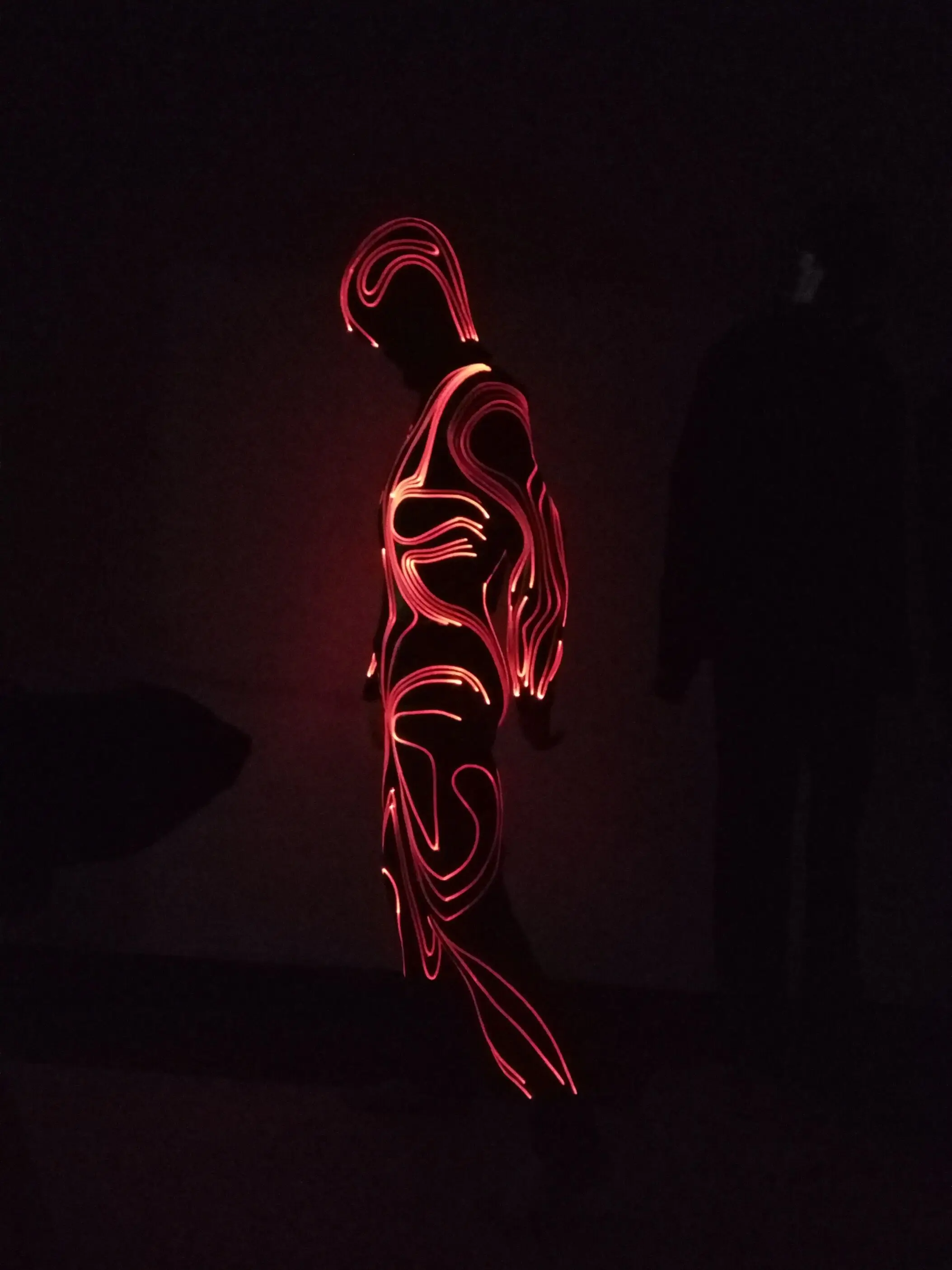 Сценические огни Клубные наряды Костюмы для шоу Неоновое боди Светодиодные