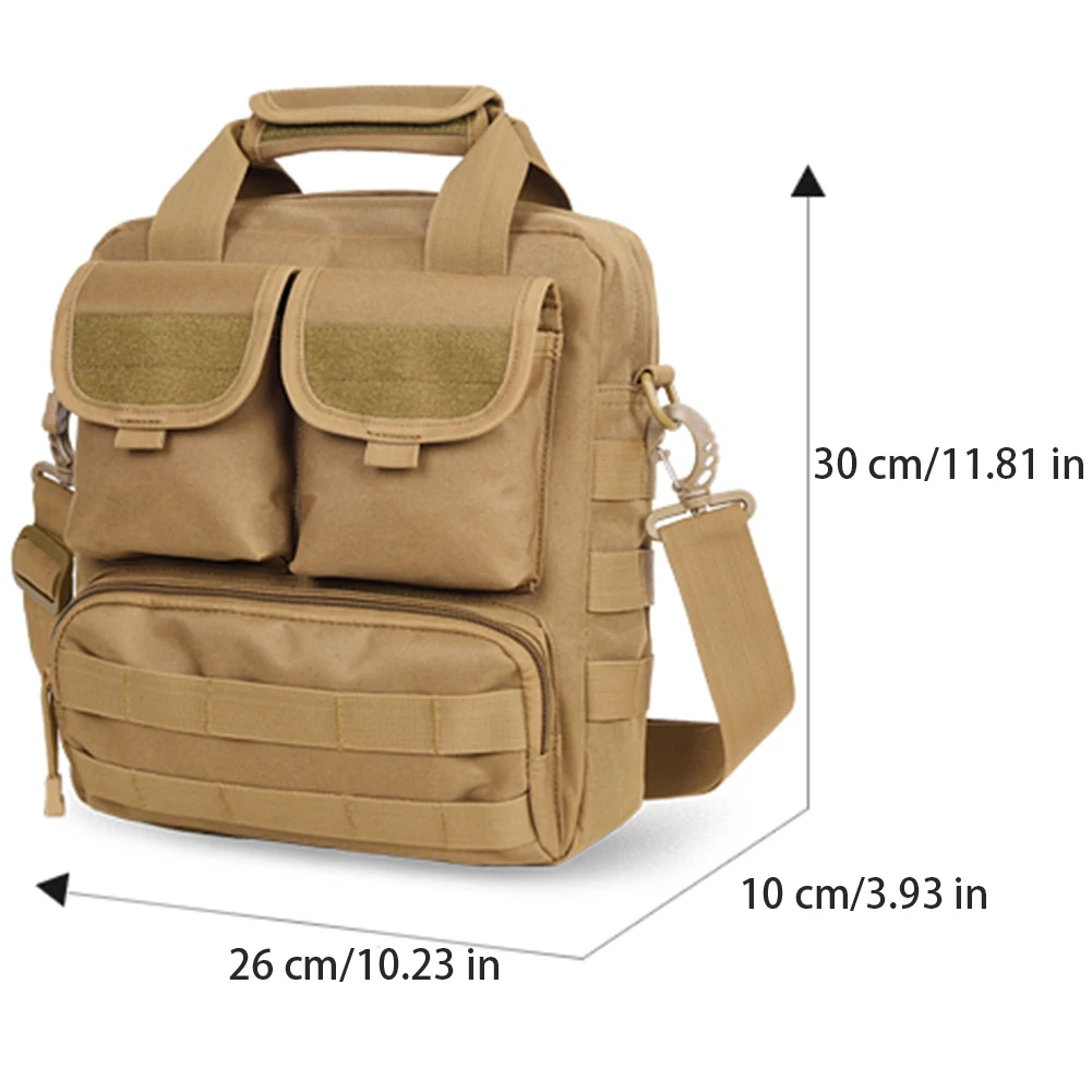 SYZM Outdoor Tactical Shoulder Bag Multifunctional Cross Body Bag Military Hiking Camping Hunting Daypack Fishing Backpack
