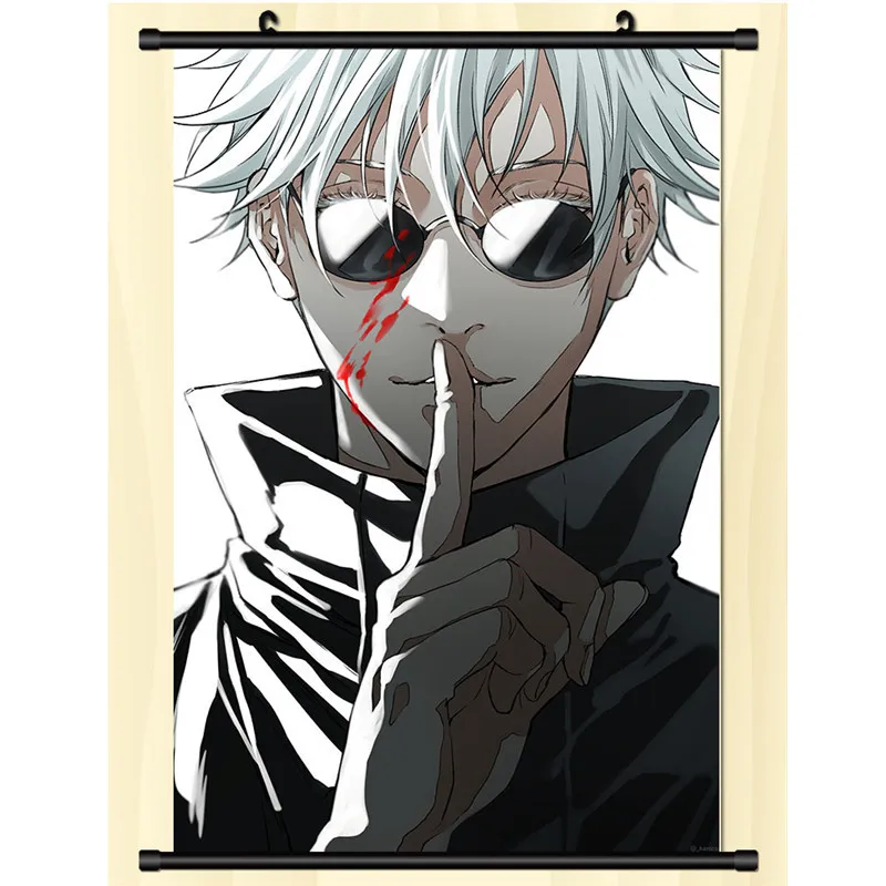 Мультяшный аниме юютсу кайсен Свиток холст Настенная картина домашний декор