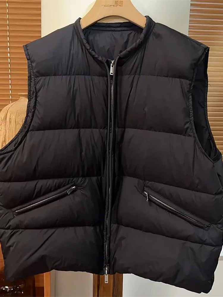 Пуховик с хлопковой подкладкой жилет женская зимняя одежда 2024 новый широким