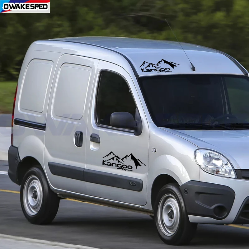 2 шт. виниловые наклейки на корпус автомобиля Renault Kangoo 1 3 4x4 MK1 MK2 MK3 Van