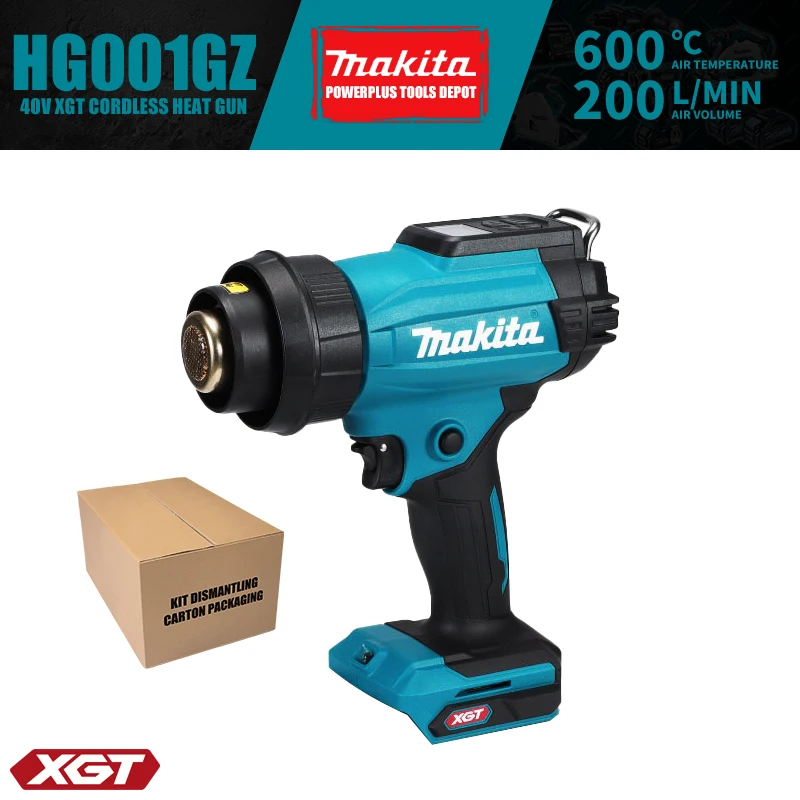 

Makita HG001G Беспроводная тепловая пушка 40В