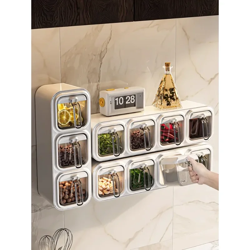 Импортированная из Германии коробка для приправ бытовая кухонная настенная