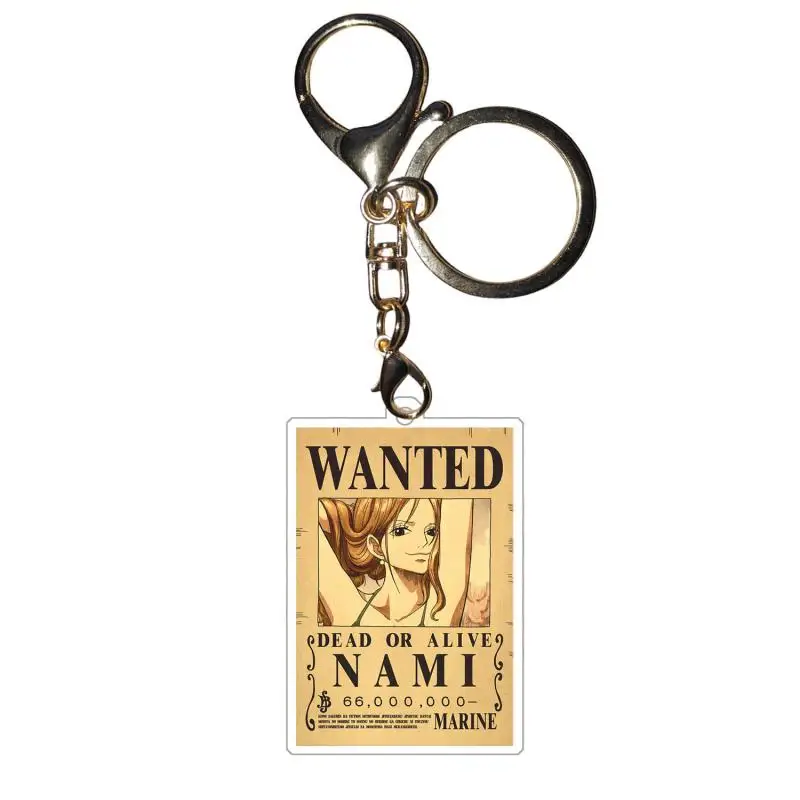 Цельные брелки Roronoa Zoro Nami Rebecca Self Made Wanted Notice, акриловые фигурки героев, подвеска с коллекцией аниме-игр (art.: 3920ccf5aeb9d) - 3920ccf5aeb9d
