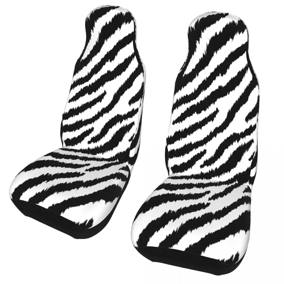 

Zebra Skin Colorful Pattern Animal Universal Car Seat Cover Four Seasons For SUV Car Seat Protection Covers Polyester Fishing