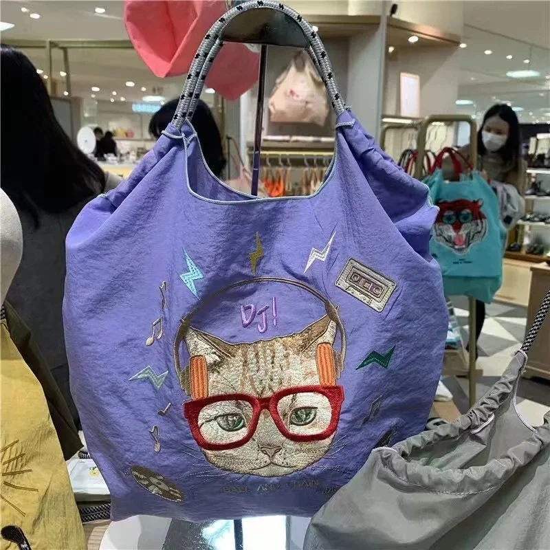 

High Quality Women Tote Large Capacity Female Casual canvas Shoulder Messenger Bag Lady Daily Handbag Fresh Beach Shopping Bag