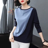 long sleeved t shirt womens top 2021 spring new womens spring autumn shirt womens blouses and tops