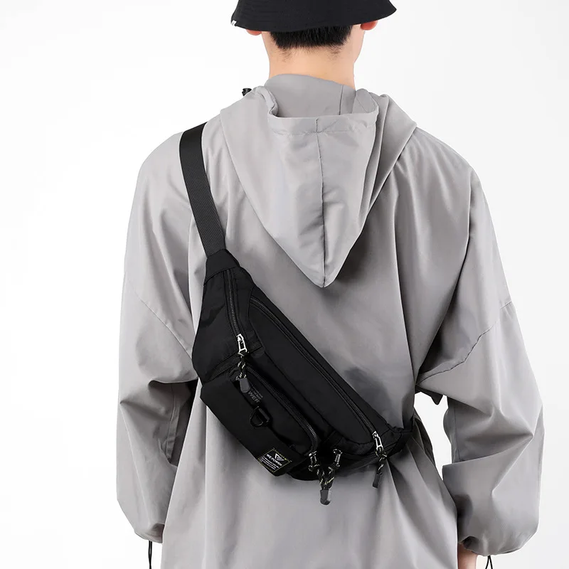 

Waist Sports Travel Pouch Phone Pack For Chest Unisex Bags Bag Leg Fanny Outdoor Men Packs Nylon Crossbody Casual Storage Bags