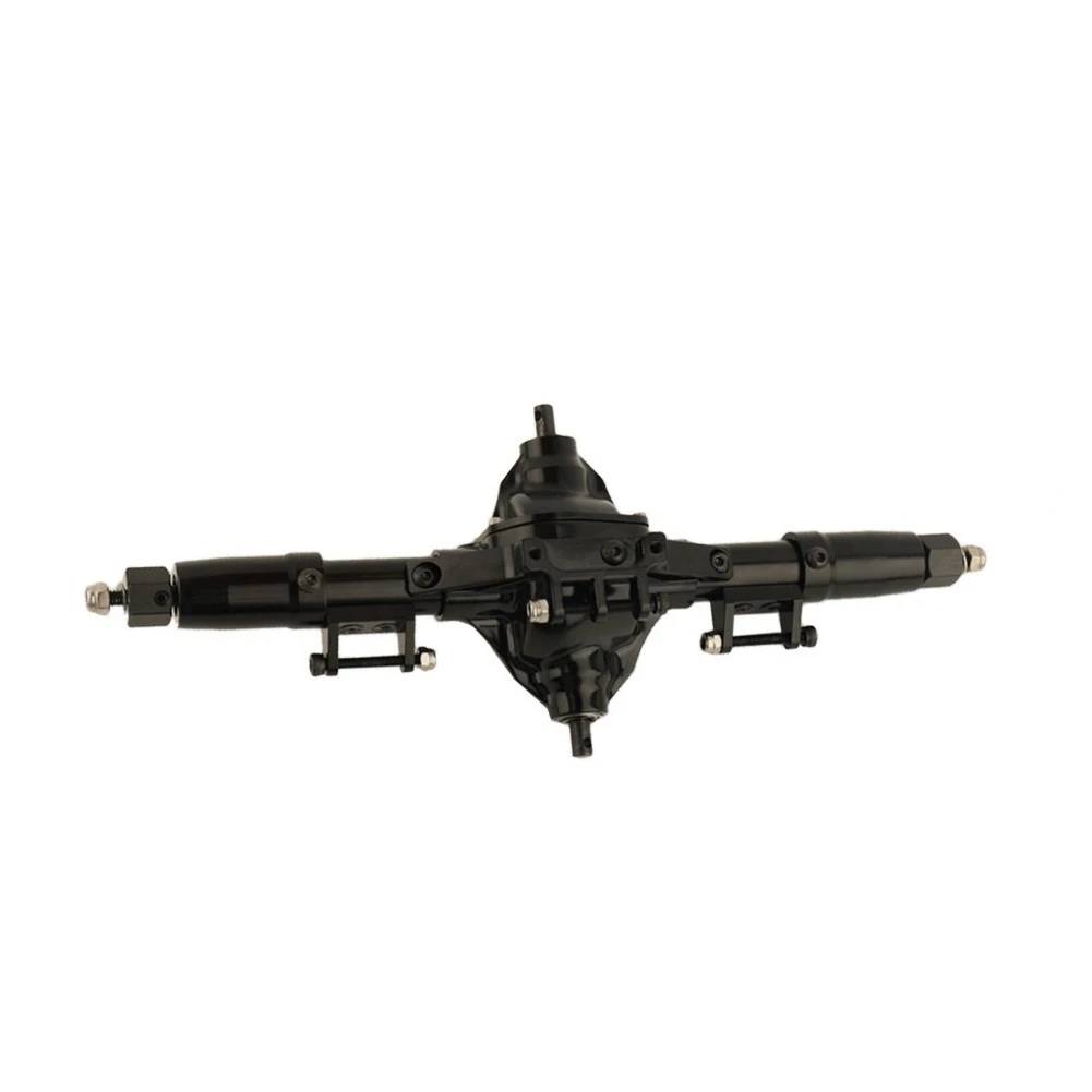 

Набор металлических передних промежуточных задних осей для Axial SCX10 90021 90027 90028 6X6 6WD 1/10 RC Crawler Car Parts, черный