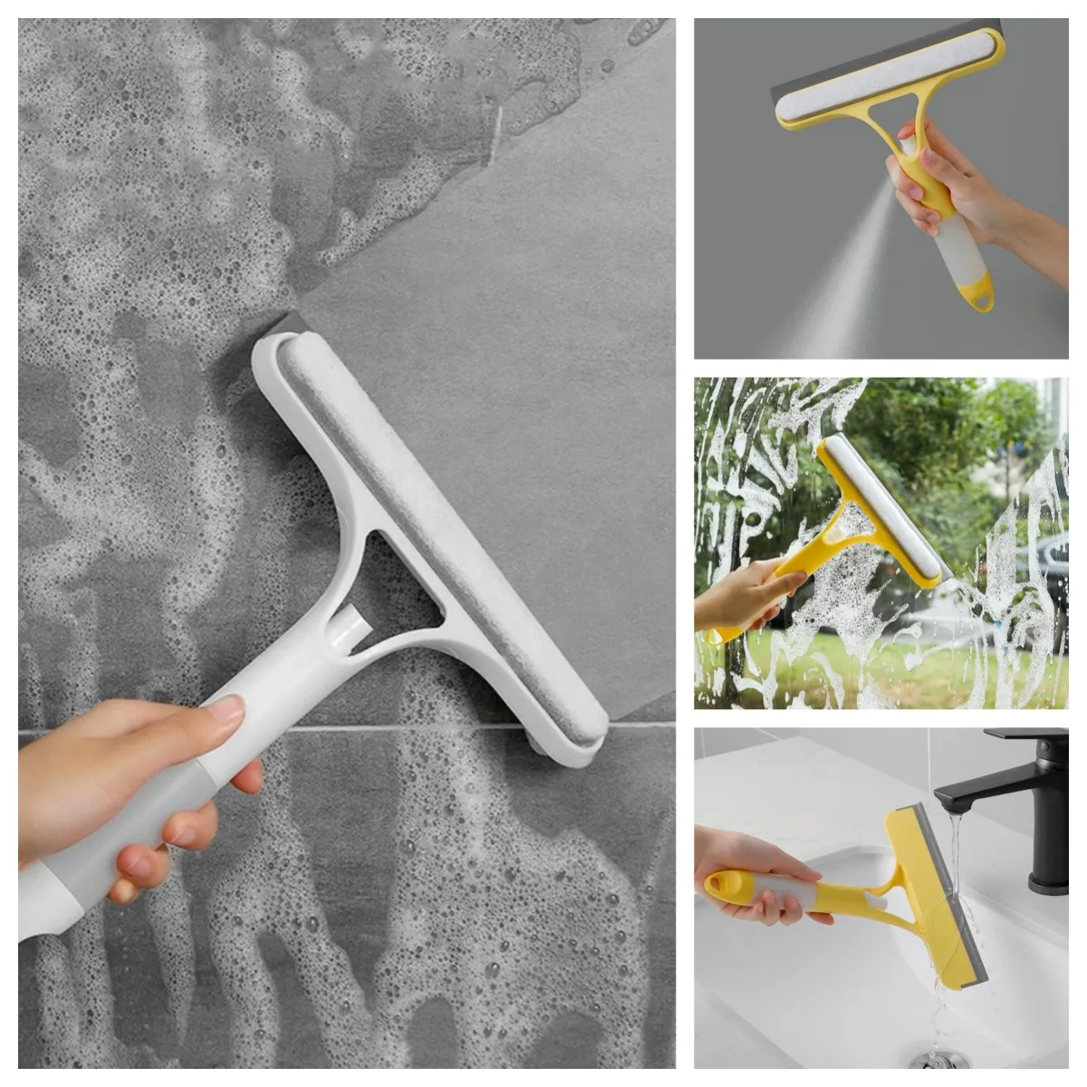 

Glass Clean Squeegee Raclette Window Cleaning Wipes Pladur Floor Mop Cleanliness to the House Squeodo Accessory Home Accessories