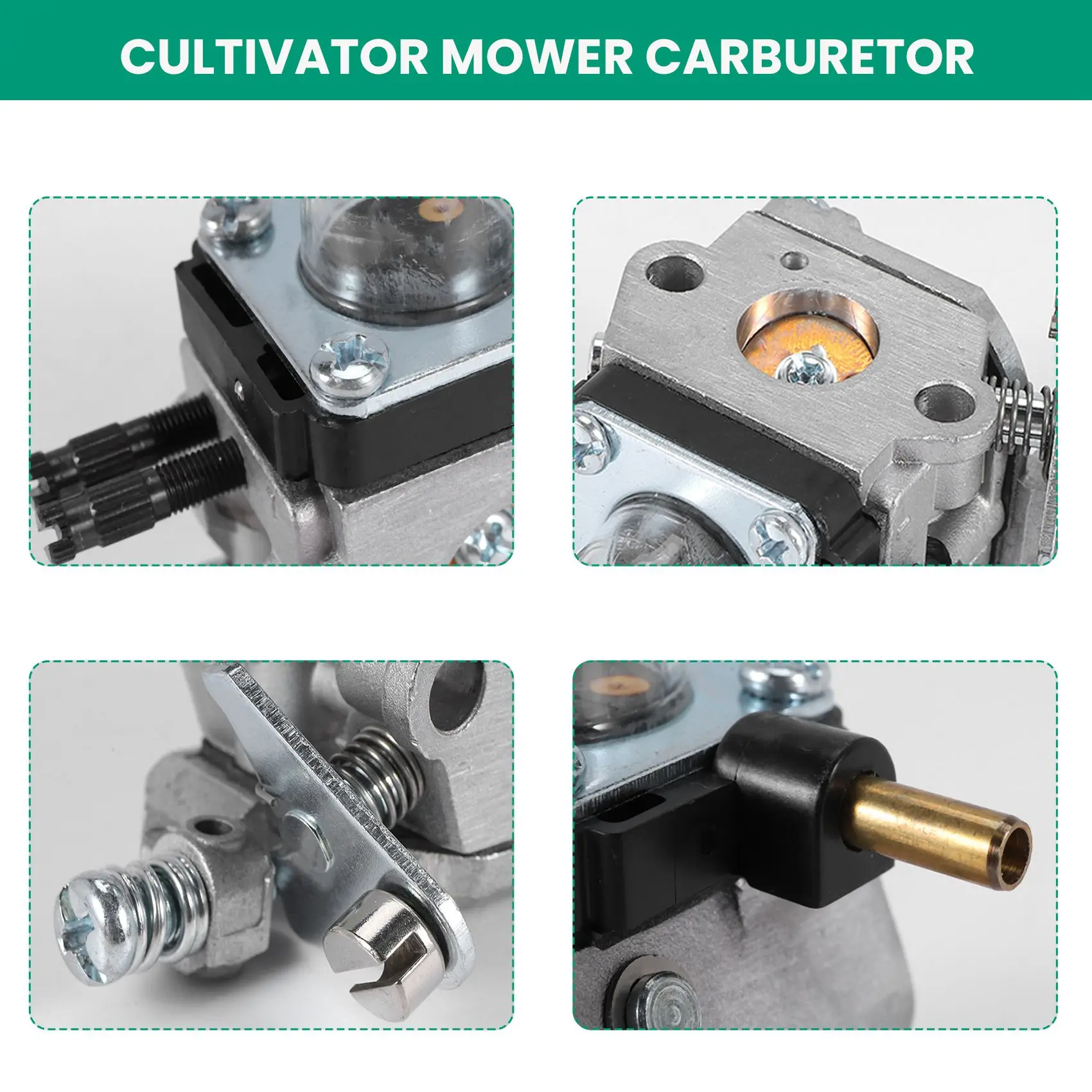 Карбюратор с комплектом для ремонта воздушного фильтра 2-тактного культиватора