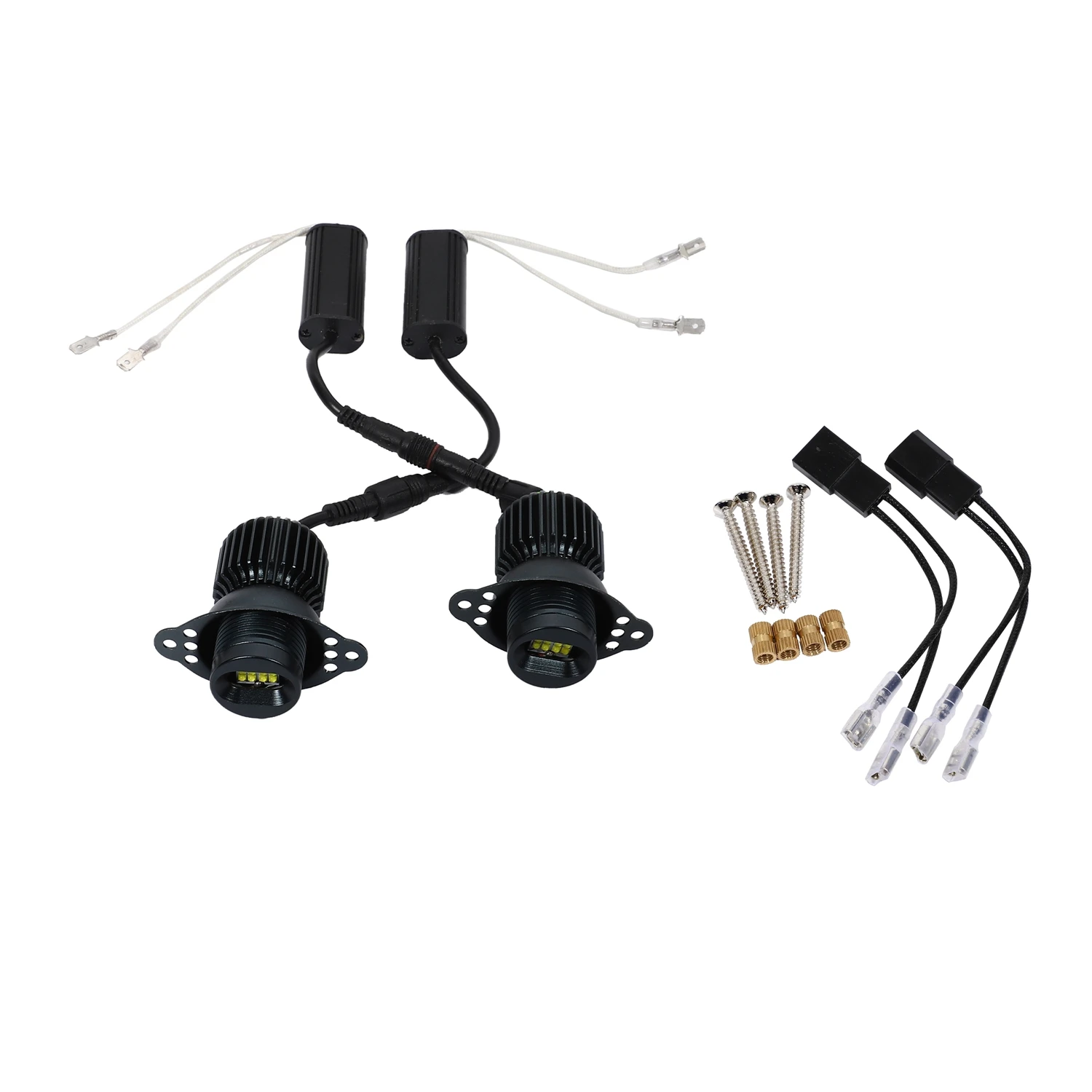 

Car White 80W LED Angel Eye Kit for BMW- E90 E91 2009-2011