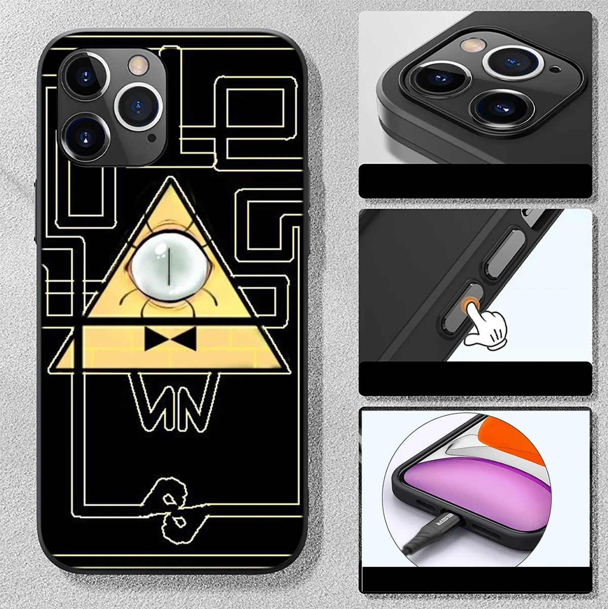 Фонарь Гравити Фолз Новый чехол для телефона Xiaomi Redmi A3X A3 13C 13 12C Note 12 11 Pro +