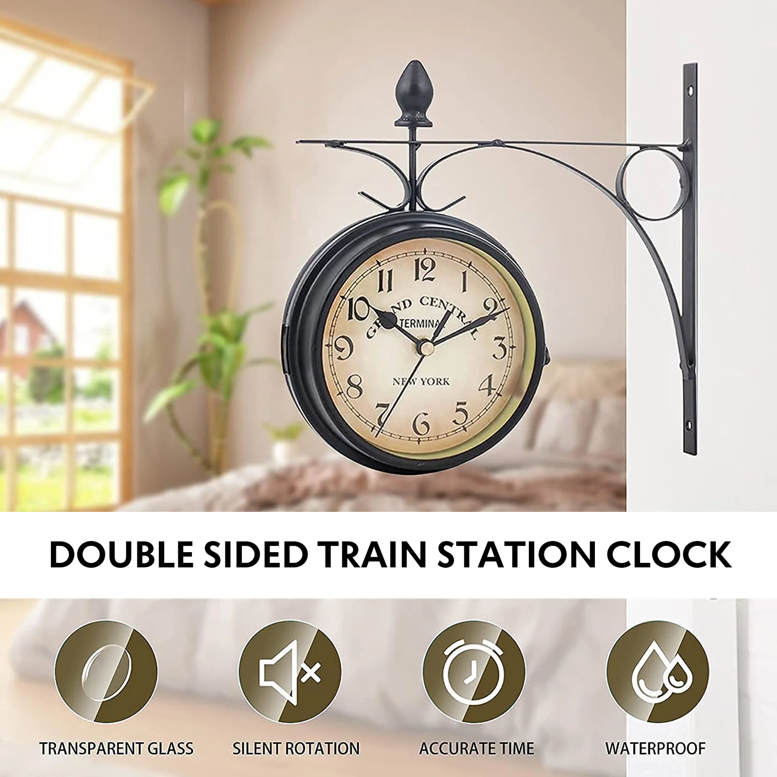 

Металлическое винтажное украшение для сада, кофейника