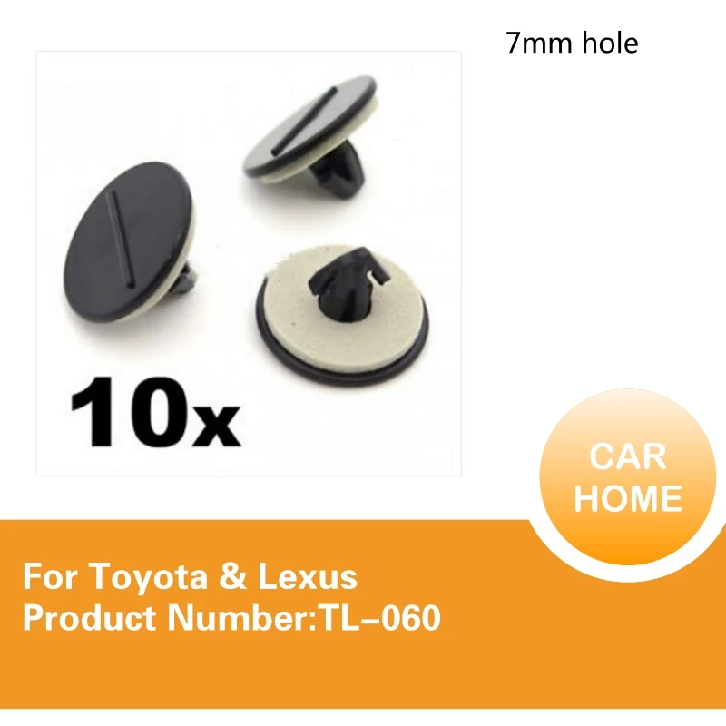 

10x зажимы для уплотнения передних крыльев и крыльев-для Toyota и Lexus 53857-47010 53857-47011