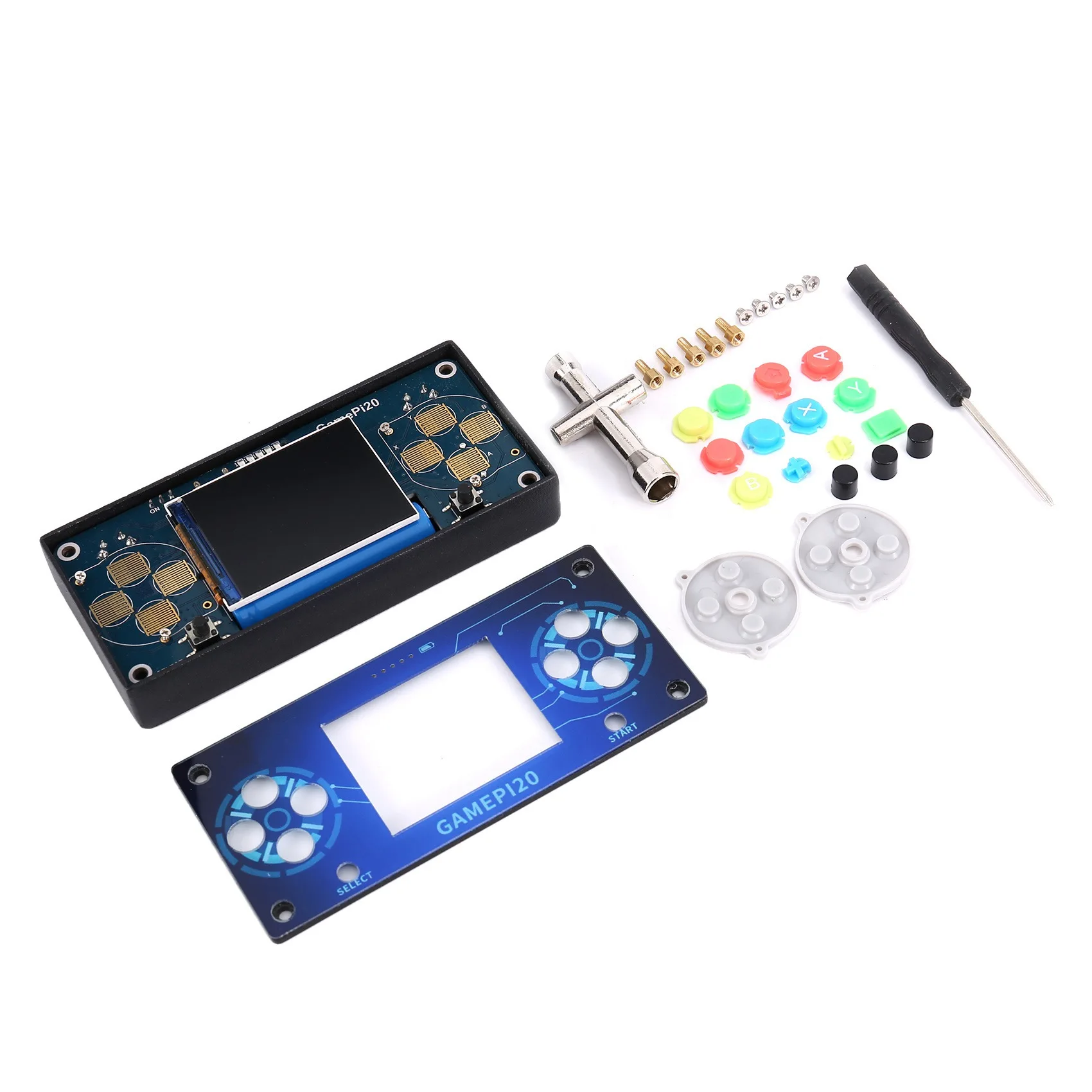 

For Raspberry Pi Zero WH Game Console Kit 2 Inch Screen Without Host