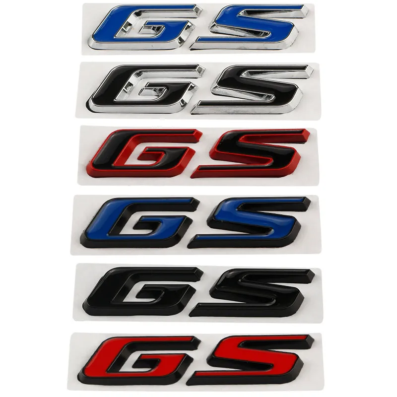 НОВЫЙ 3D металлический логотип GS, модифицированная эмблема GS, наклейка на задний багажник автомобиля, эмблема, значок, наклейка для Buick New Regal Lacrosse ExcelleXT