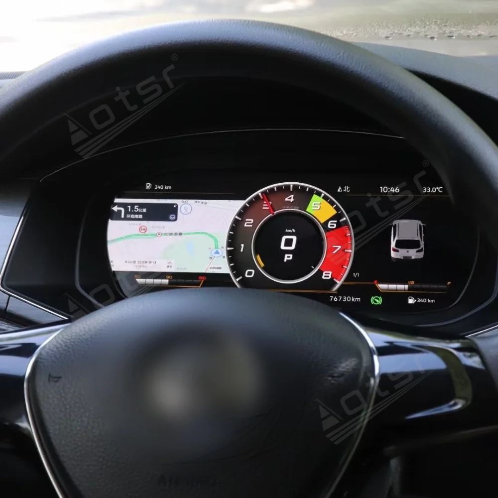 Для Volkswagen Passat B6 B7 B8 вариант 2005-2023 Android автомобильный цифровой кластер ЖК приборная