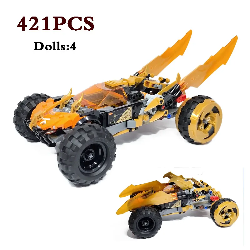 

2022 Chariot building block model with dragon in stock Building block bricks compatible with 71769 toys for boys kids gifts