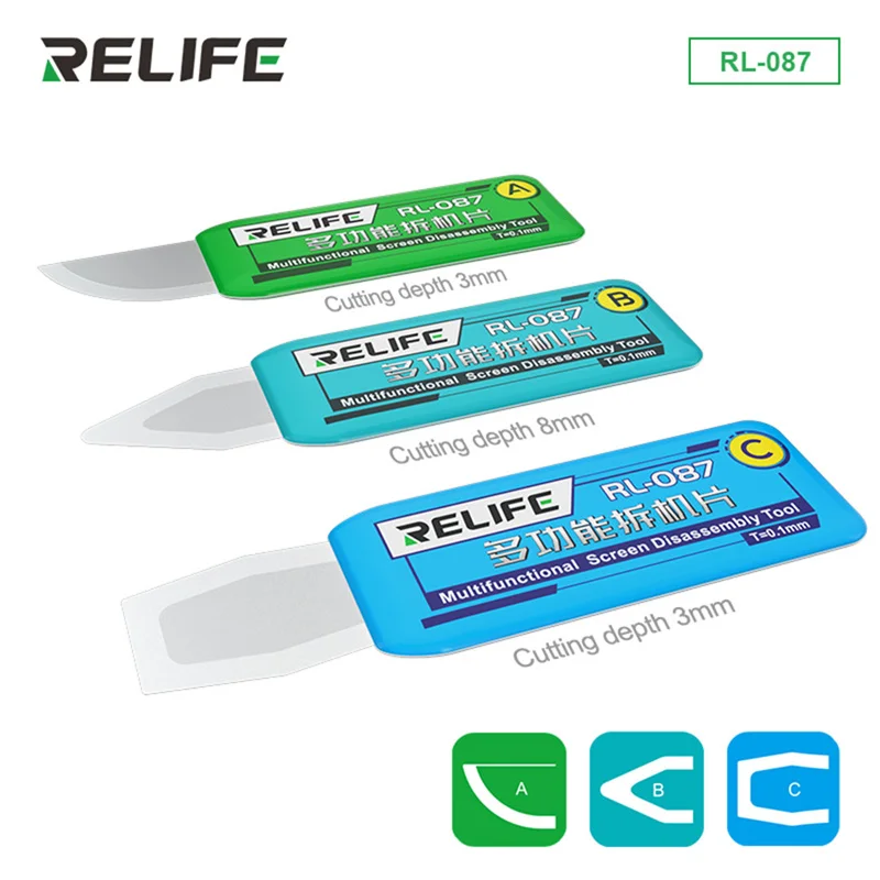 

RELIFE RL-087 Набор инструментов для разборки экранов