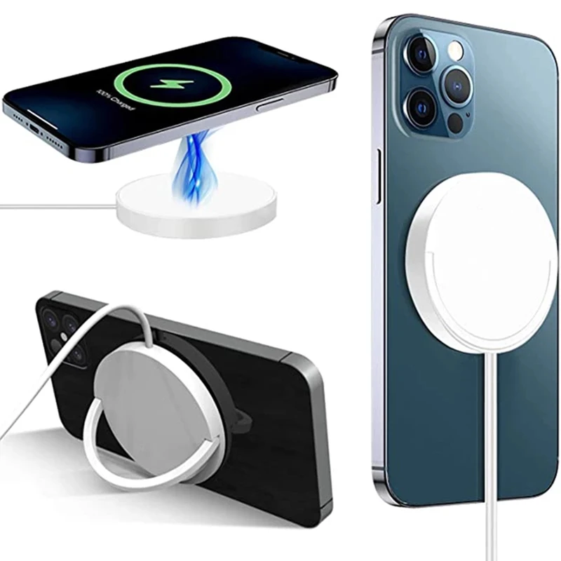 

For iPhone 13 12 11 Pro Max Mini Magnetic Wireless Charging XS XR X 7 8 Plus SE 2020 Type C PD 15W 1M Fast Charger Accessories