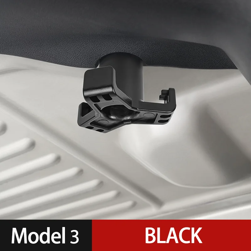 

For Tesla Model 3 Interior Styling Accessories ABS Please Car Rear Trunk Hanging Hook