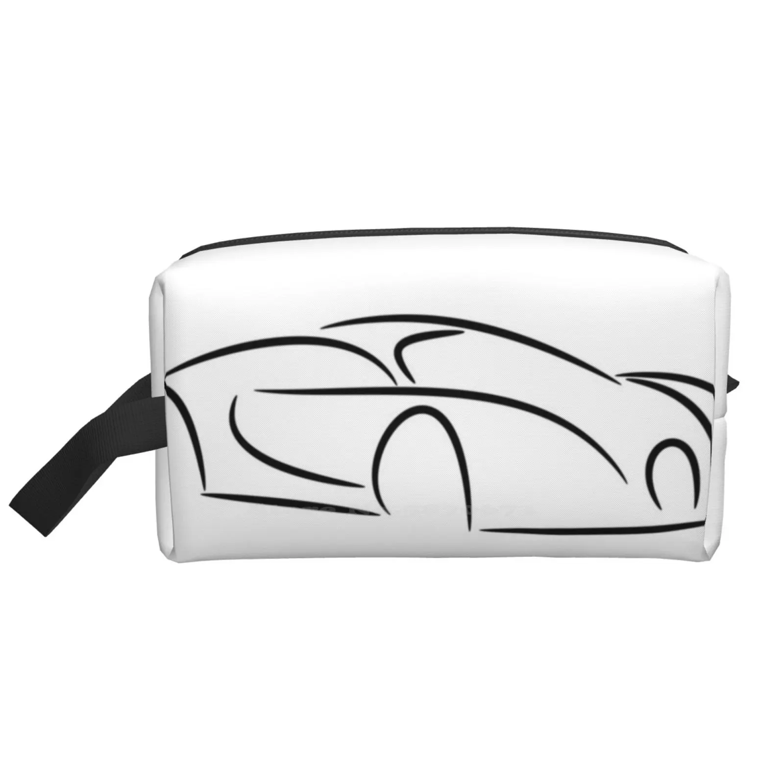 

Дорожная сумка для хранения в минималистичном дизайне для мужчин и женщин, портативные цифровые мешки на молнии для ручек, для любителей быстрого вождения, спорта, автомобиля