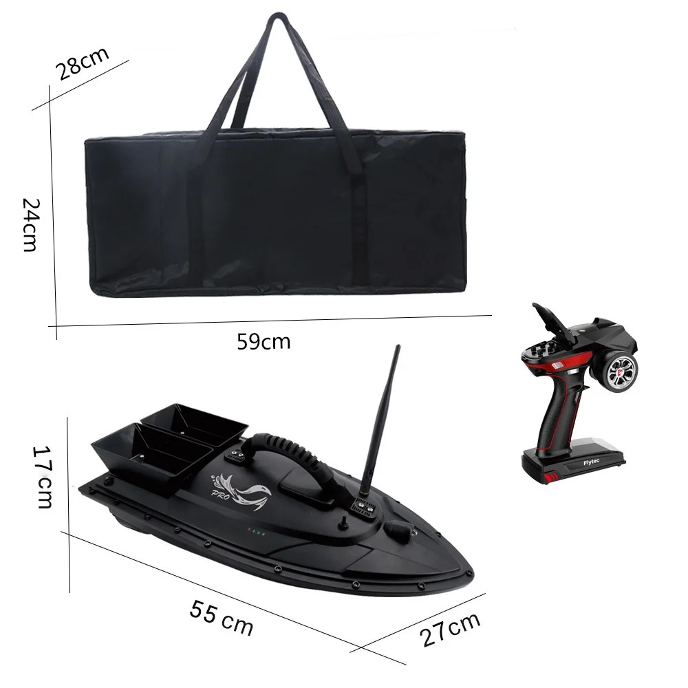 Flytec Pro V500 RC дешевый гребной винт для рыбацкой лодки с двигателем 500-метровая