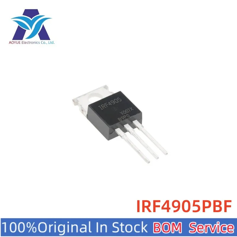 Новые оригинальные электронные компоненты ИС IRF4905PBF IRF4905 IRF4905STRLPBF TO220 INFINEON MOSFET IC MCU One Stop BOM Service Новые оригинальные электронные компоненты ИС IRF4905PBF IRF4905 IRF4905STRLPBF TO220 INFINEON MOSFET IC MCU One Stop BOM Service