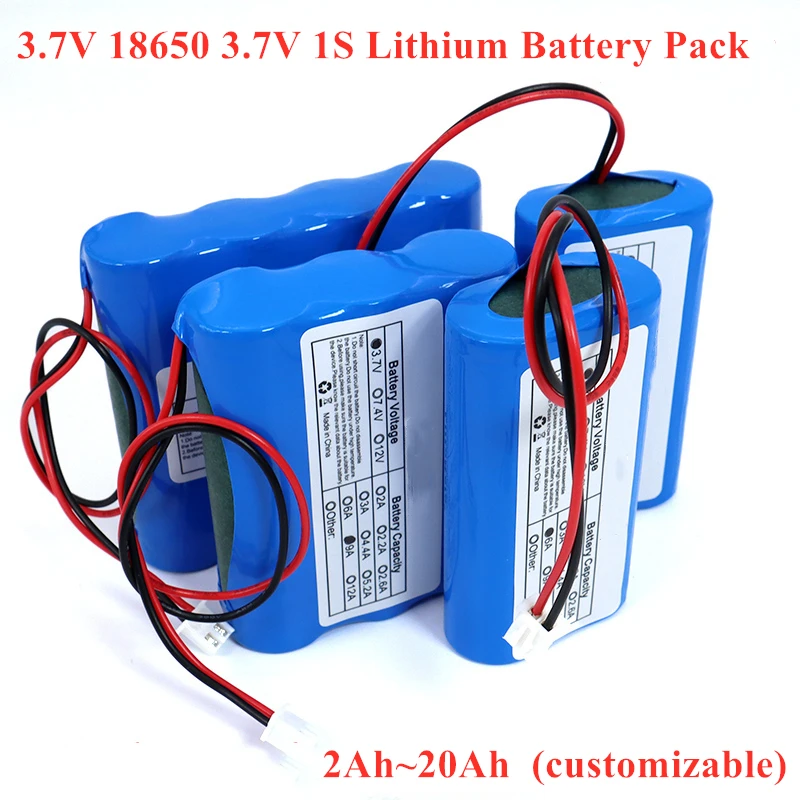 ALEAIVY 3.7V 18650 Lithium Battery Pack 1S 12000mAh Fishing LED Light
Bluetooth Speaker 4.2V Emergency DIY Batteries With PCB