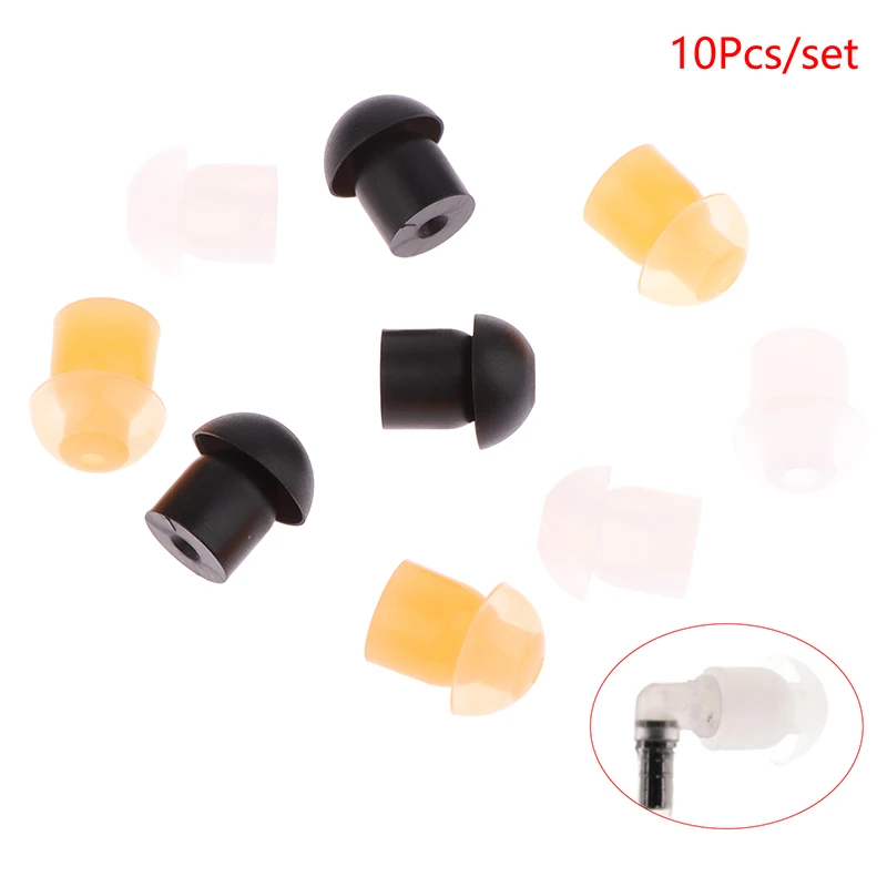 

Replacement Mushroom Earbud Ear Tips For Kenwood Two Way Radio Coil Tube O Kits /Transparent Acoustic Tube Earpiece
