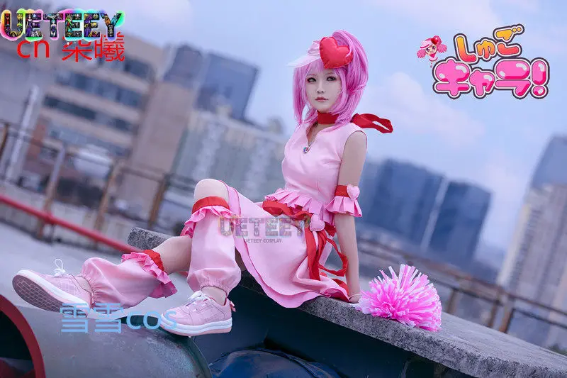 UETEEY COS Shugo Chara Himeno Amu Ran Transformation Косплей Костюм Аниме Представление Хэллоуин Аниме Костюм Нестандартного Размера (art.: 3920d46ecd369) - 3920d46ecd369