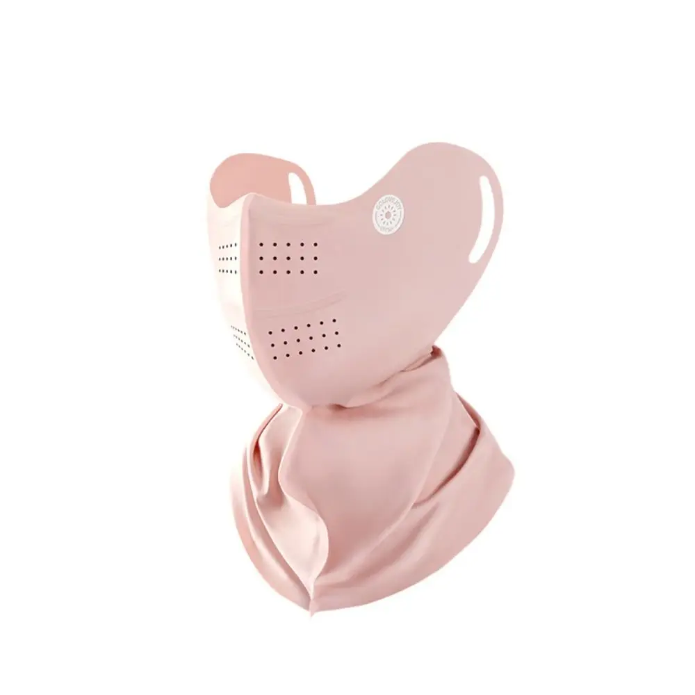 Ледяная шелковая Солнцезащитная маска для лица Спортивная дышащая тонкая с