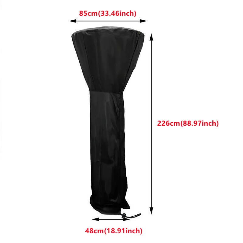 

Водонепроницаемый чехол для обогревателя, черный, Oxford 210D