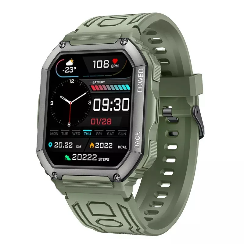 

Смарт-часы KR06 мужские, 1,8 дюйма, IPS HD, GPS, Bluetooth
